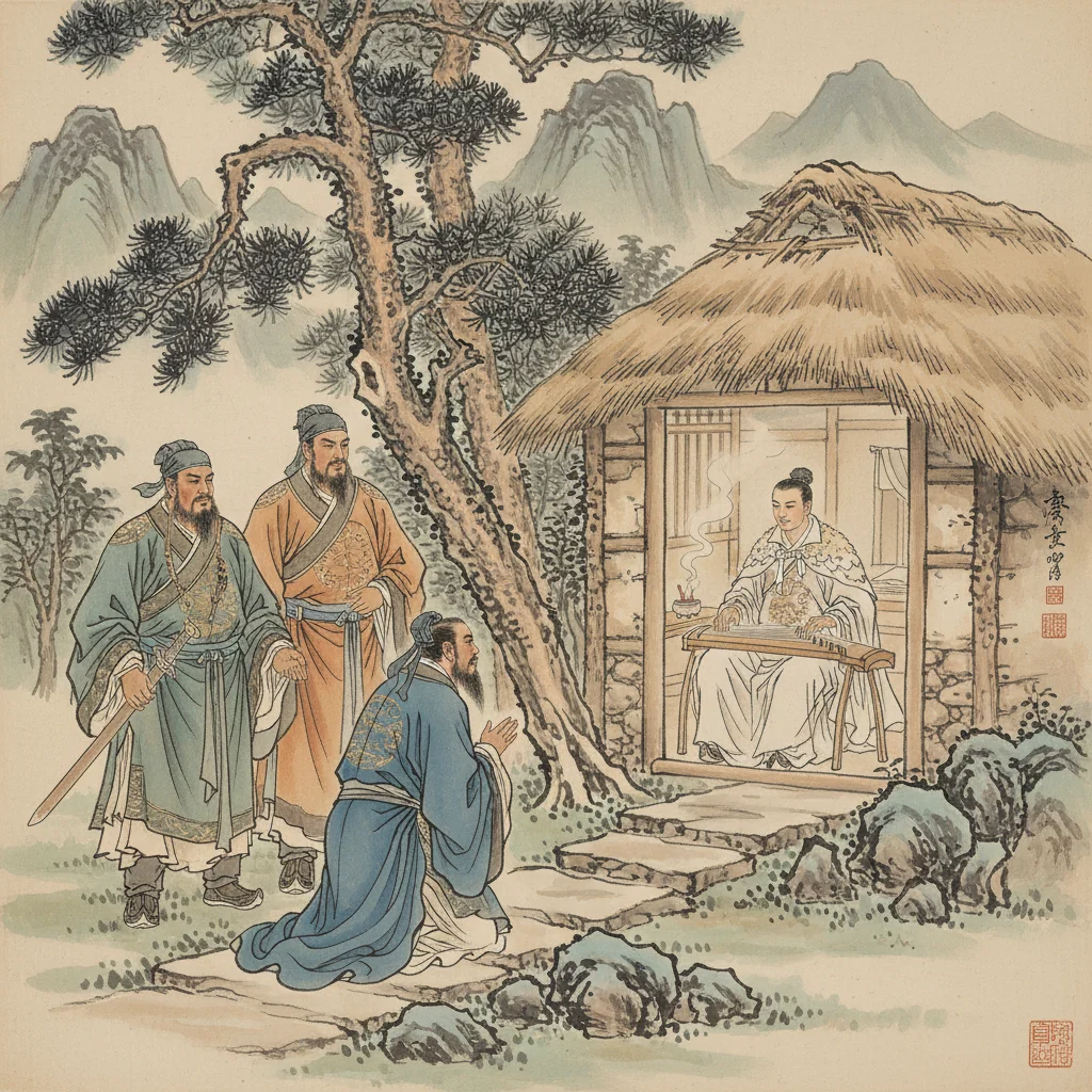 三顧の礼 - 劉備と諸葛亮の運命的な出会い