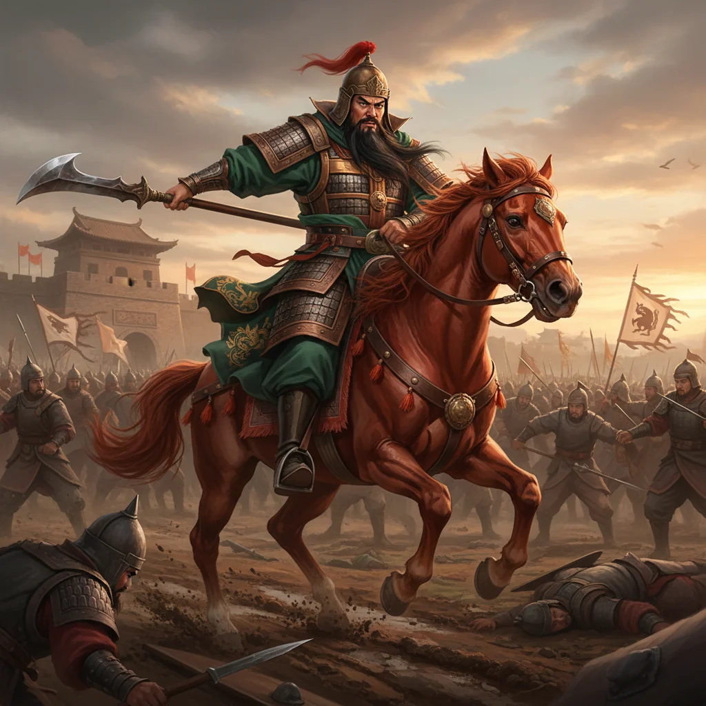 関羽雲長 - 義の武将、美髯公