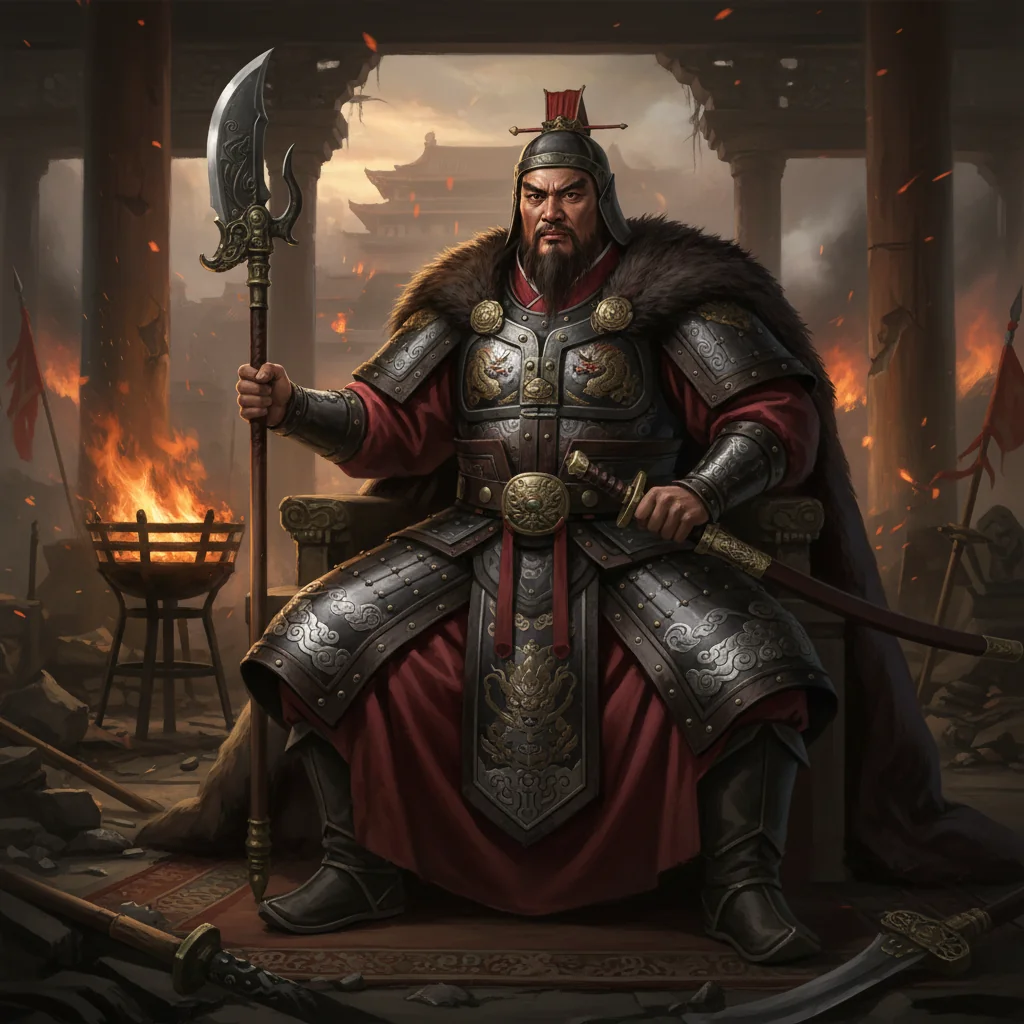 董卓 - 暴君の支配と最期、洛陽炎上の首謀者